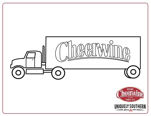 Coloring Sheet_Delivery Truck
